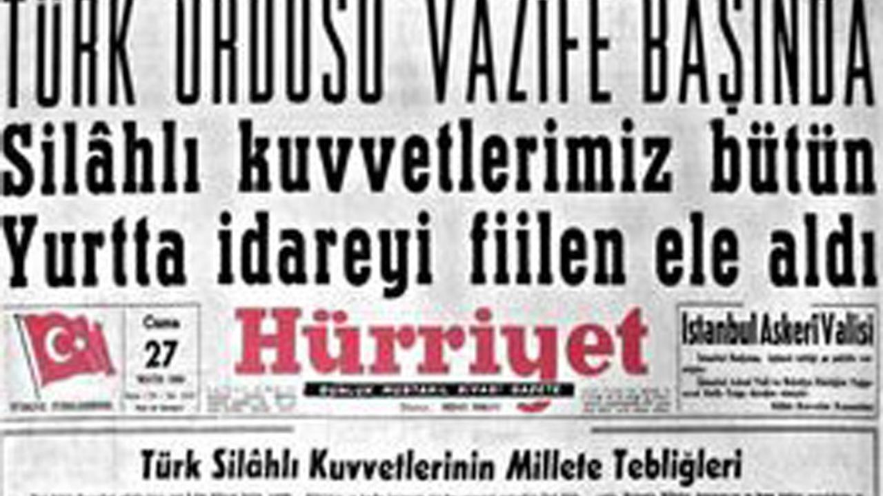 Türkiye için kara bir gün: 27 Mayıs 1960