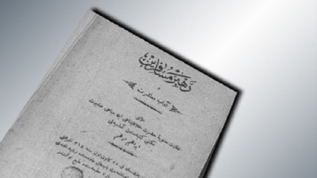 Rehber-i Musafirin ve Adab-ı Muâşeret