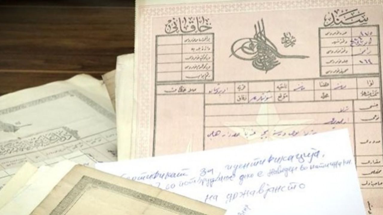 Kuzey Makedonya'daki Osmanlı belgeleri tasnif ediliyor