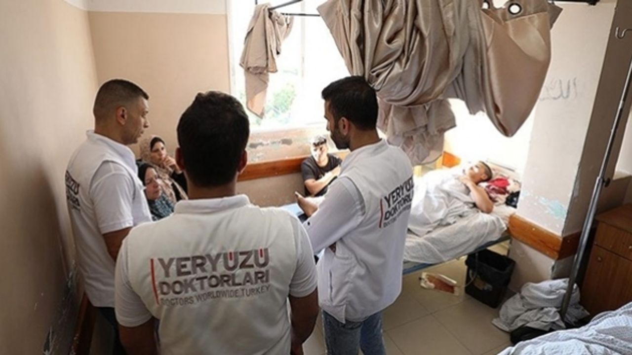 Yeryüzü Doktorları Gazze için acil yardım çalışması başlattı