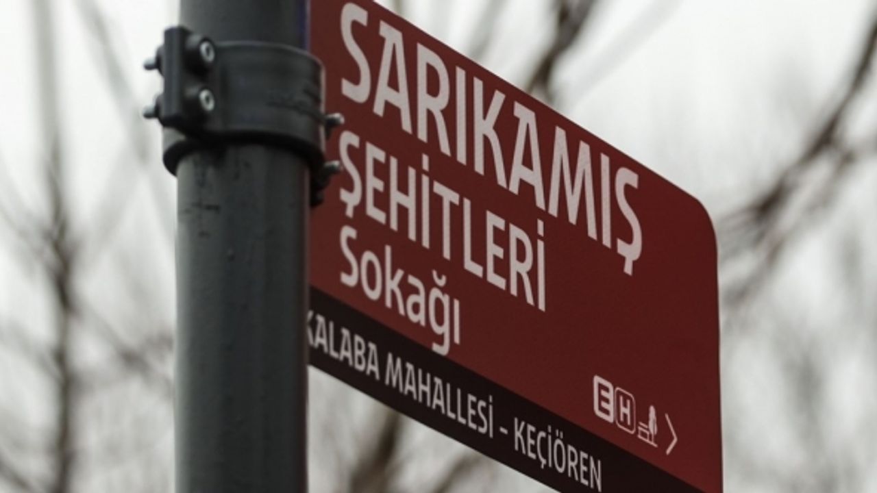Ankara'da "Sarıkamış Şehitleri Sokağı" açıldı