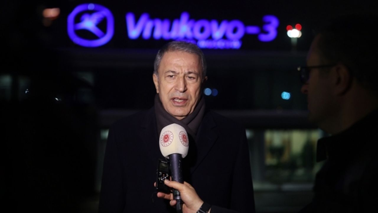Bakan Akar'dan Suriye açıklaması: Durumun bir an önce olumlu yönde gelişmesi için neler yapılabileceğini görüştük