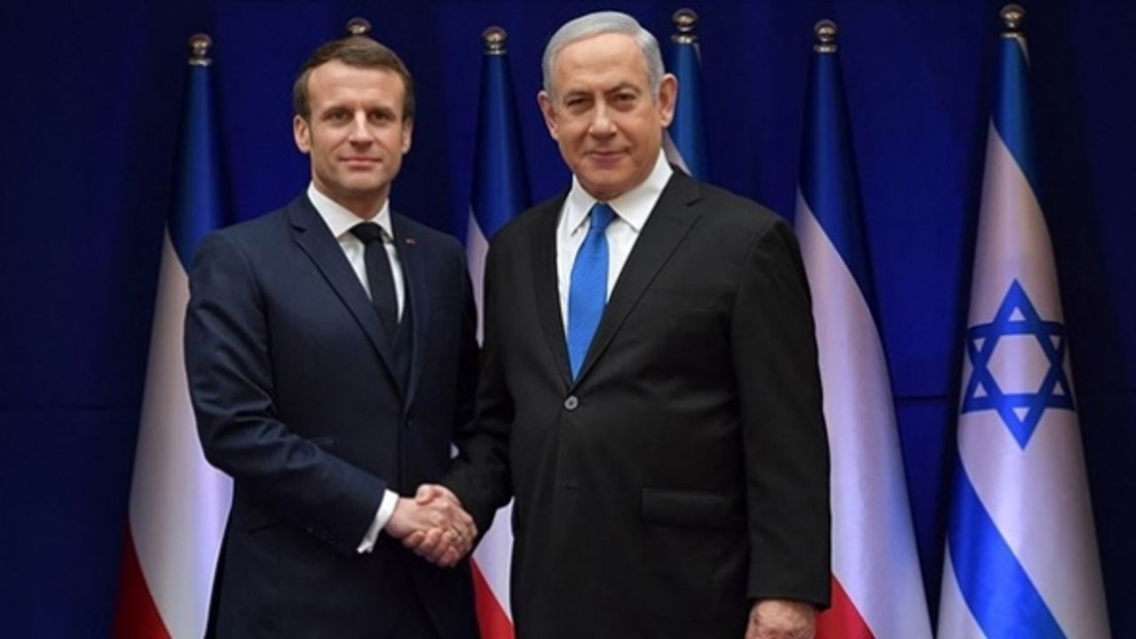 Netanyahu ile Macron telefonda görüştü