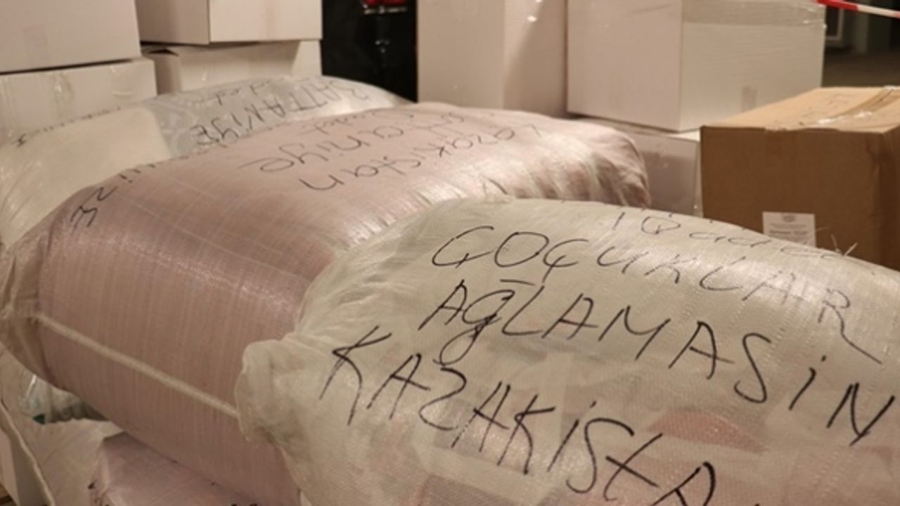 Kazakistan’da Türkiye’deki depremzedeler için toplanan yardım 3 milyon dolara yaklaştı