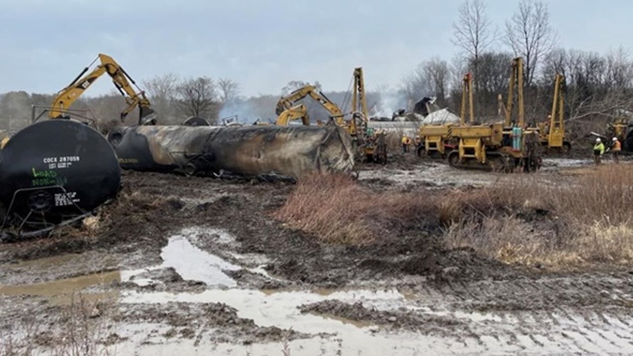 Ohio'daki tren kazasıyla ilgili ön rapor yayımlandı