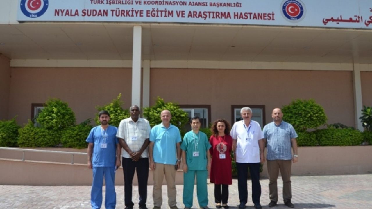 Sudan'daki Türk hastanesi yaraları sarıyor