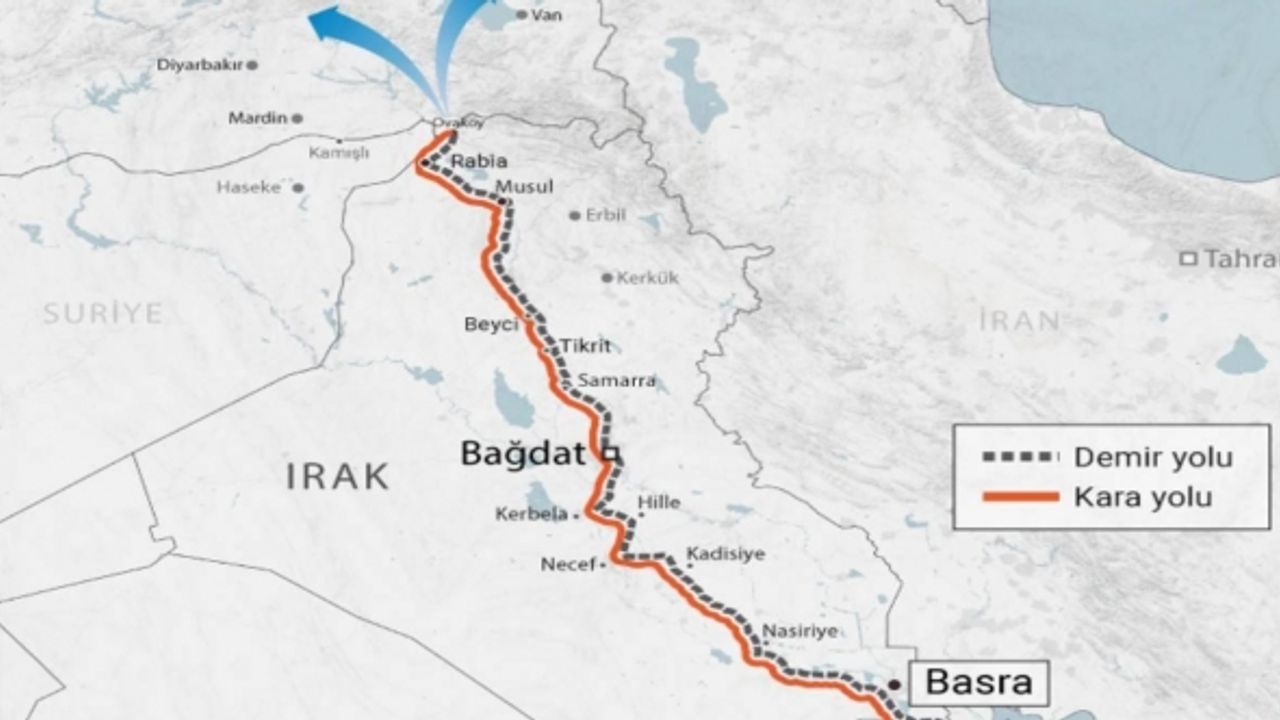 Türkiye'den Basra Körfezi'ne tarihi hat