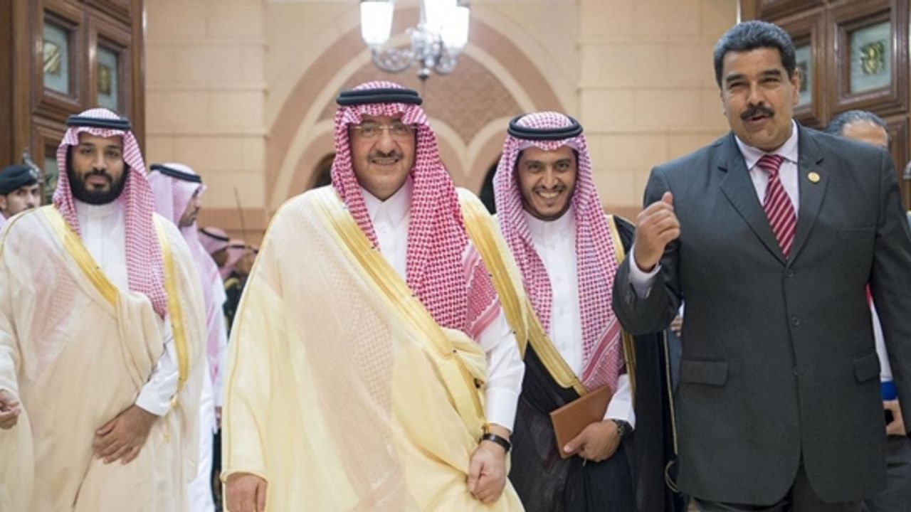 Maduro Ankara'dan Riyad'a geçti