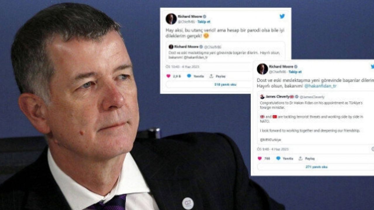 MI6 başkanı, sahte Hakan Fidan'ı tebrik etti