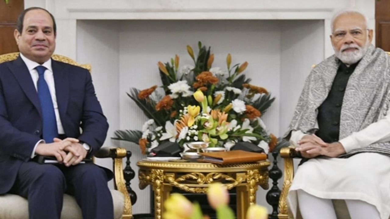 Mısır ile Hindistan arasında stratejik ortaklık