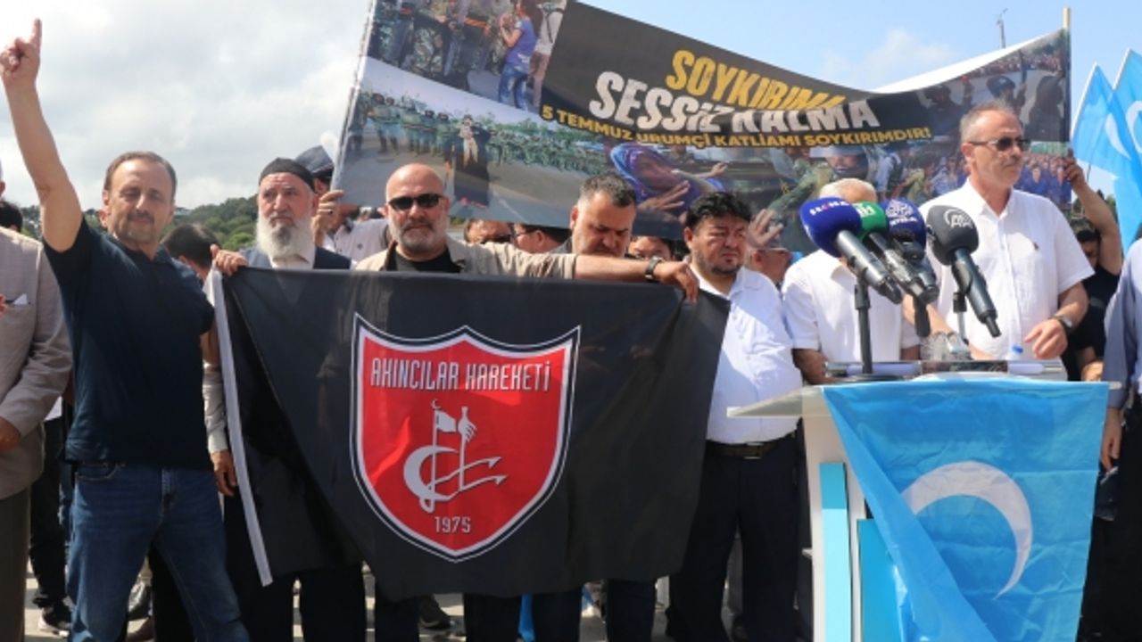 Urumçi Katliamı Ankara'da protesto edildi