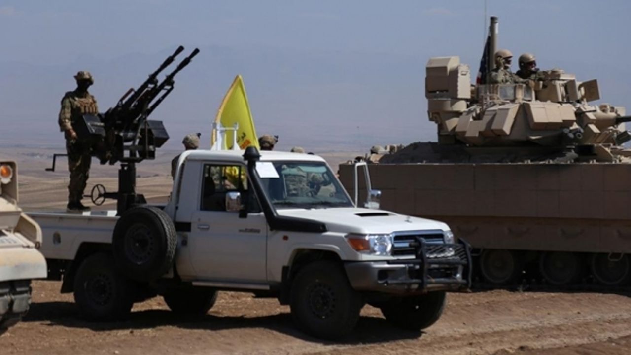 ABD ordusu YPG ile ortak tatbikatta