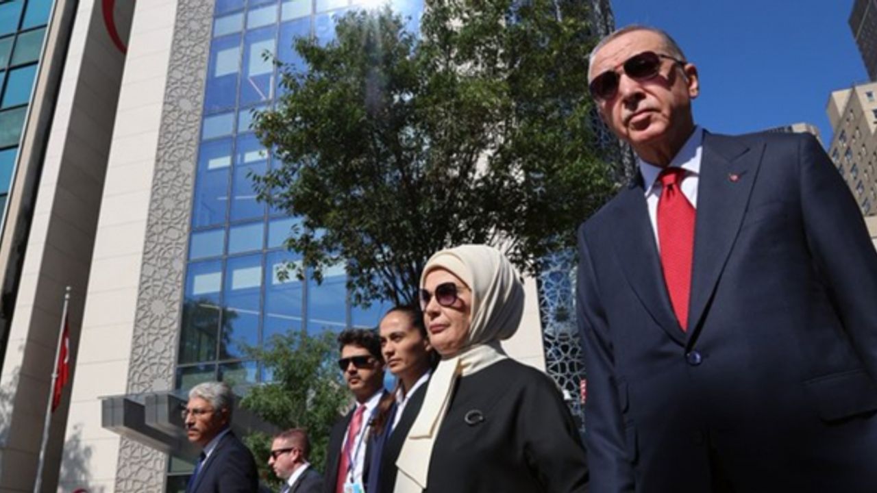 Erdoğan çifti Biden'ın yemek davetine katıldı