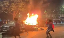 Paris sokakları maç sonrası karıştı