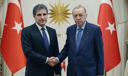 Cumhurbaşkanı Erdoğan, Neçirvan Barzani'yi kabul etti