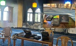 Siyonist çeteler Batı Şeria'da cami kundakladı