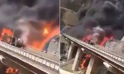 Facia: Umrecileri taşıyan otobüs yakıt kamyonuyla çarpıştı