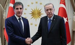 Cumhurbaşkanı Erdoğan, Barzani ile görüştü