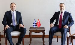 Fidan ve Yunan mevkidaşı Gerapetritis’ten Sumud Filosu görüşmesi