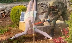 İsrail askeri Hz. İsa heykelini parçaladı, Avrupa tepkili