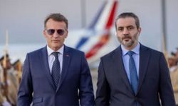 Macron'un ziyaret ettiği Şam'da patlama