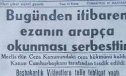 Ezan ne zaman aslına döndürüldü?