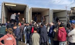 Kerkük'te indirimli market ürünlerine ilgi yoğun oldu