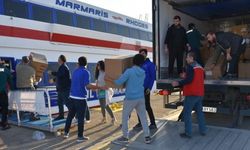 Rodos'tan deprem bölgesine yardımlar sürüyor