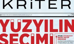 Kriter dergisinin 78. sayısı çıktı
