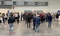 Belçika'da oy kullanımı esnasında kavga