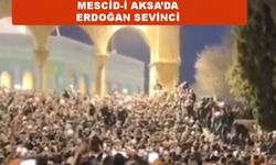 Mescid-i Aksa'da Erdoğan sevinci