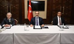 Bakan Fidan, Kırım Tatar liderleriyle bir araya geldi