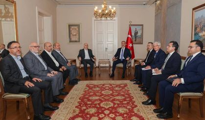 Bakan Fidan, Hamas heyetini kabul etti