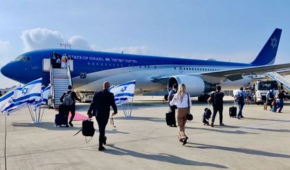 Netanyahu'nun uçağı güvenlik için Almanya'ya götürüldü