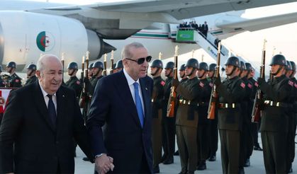 Cezayir Cumhurbaşkanı Tebbun resmi ziyaret için Ankara’ya geldi