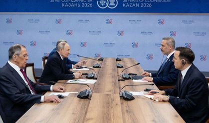 Bakan Fidan, Putin ile bir araya geldi