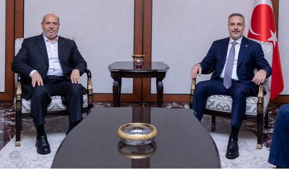Bakan Fidan, Hamas heyetini kabul etti