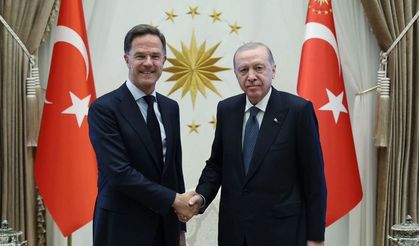 Cumhurbaşkanı Erdoğan, Rutte ile görüştü