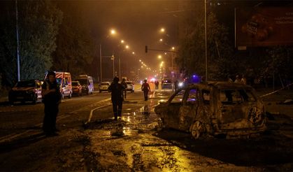 Rusya balistik füzeleri Kiev'de sivil alanlara isabet etti