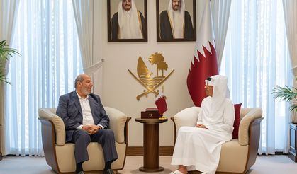 Katar Başbakanı ile Hamas lideri Doha’da görüştü
