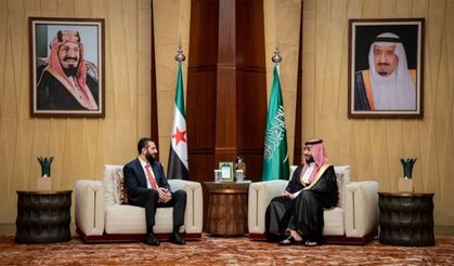 Ahmed Şara ile Muhammed bin Selman Riyad’da bir araya geldi