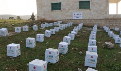 Türkiye'den Afrin'e yardım eli