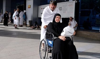 Hacı adayları Arafat'a ulaştı