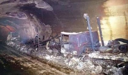 Afganistan'da korkunç kaza: Yakıt tankeri tünelde patladı