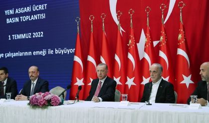 Erdoğan, asgari ücret rakamını açıkladı
