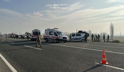Iğdır'da zırhlı araç devrildi, 12 asker yaralandı