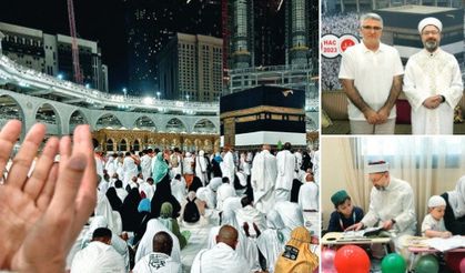 İlk "Minik hacı" kafilesi Mekke'de