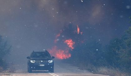 Yangın Batı Trakya'ya kadar ulaştı