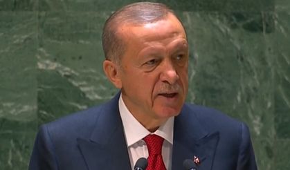 Cumhurbaşkanı Erdoğan BM Genel Kurulu'na hitap etti