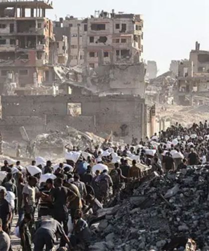 Gazze'de 2 bin 276 aile bütün bireyle tamamen katledildi